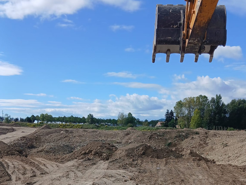 Scavo per fondazioni